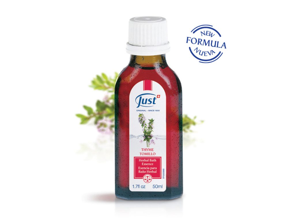 ESENCIA PARA BAÑO DE TOMILLO "JUST SWISS".
