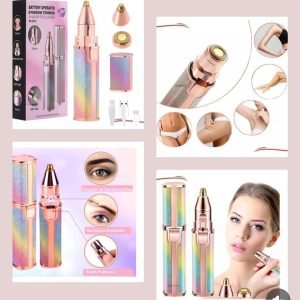 MINI DEPILADORA ELÉCTRICA 2 EN 1