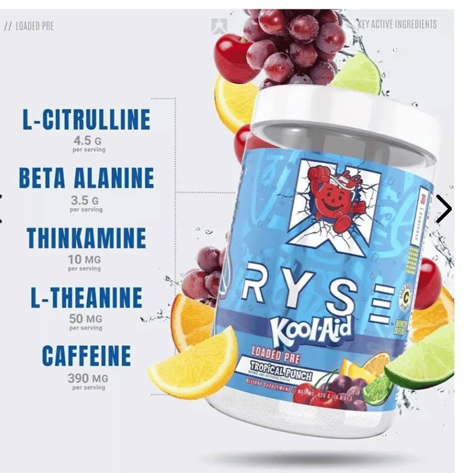 PRE- ENTRENO DE ULTIMA GENERACIÓN "RYSE LOADED" - Imagen 3