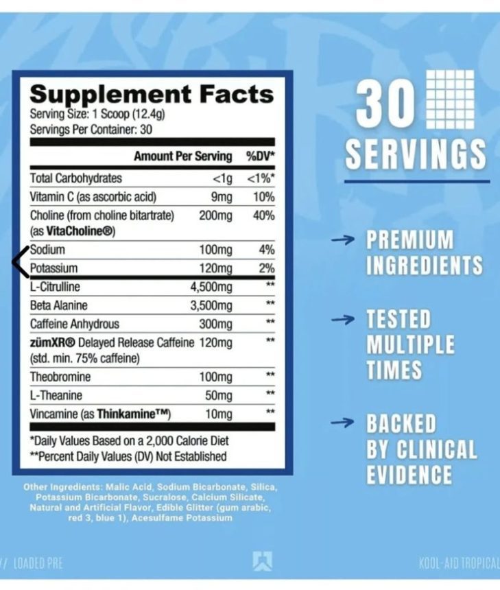 PRE- ENTRENO DE ULTIMA GENERACIÓN "RYSE LOADED" - Imagen 2