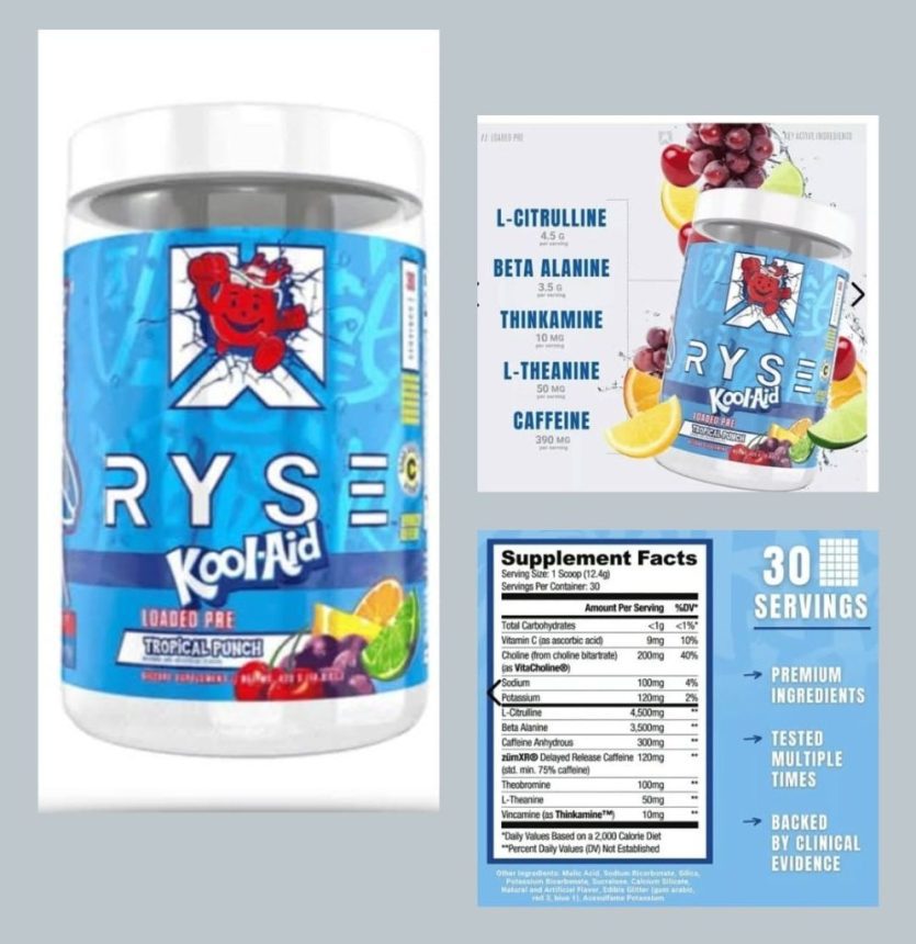 PRE- ENTRENO DE ULTIMA GENERACIÓN "RYSE LOADED"