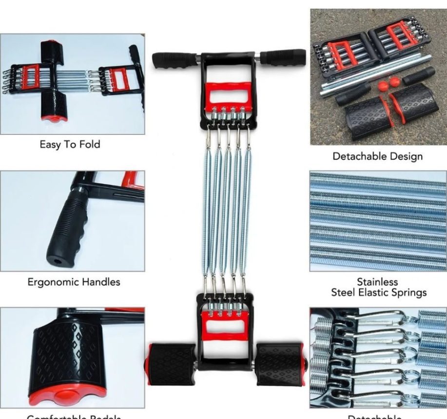 EXPANSOR METALICO DE RESISTENCIA PARA PECHO, BRAZOS Y PIERNAS - Imagen 6
