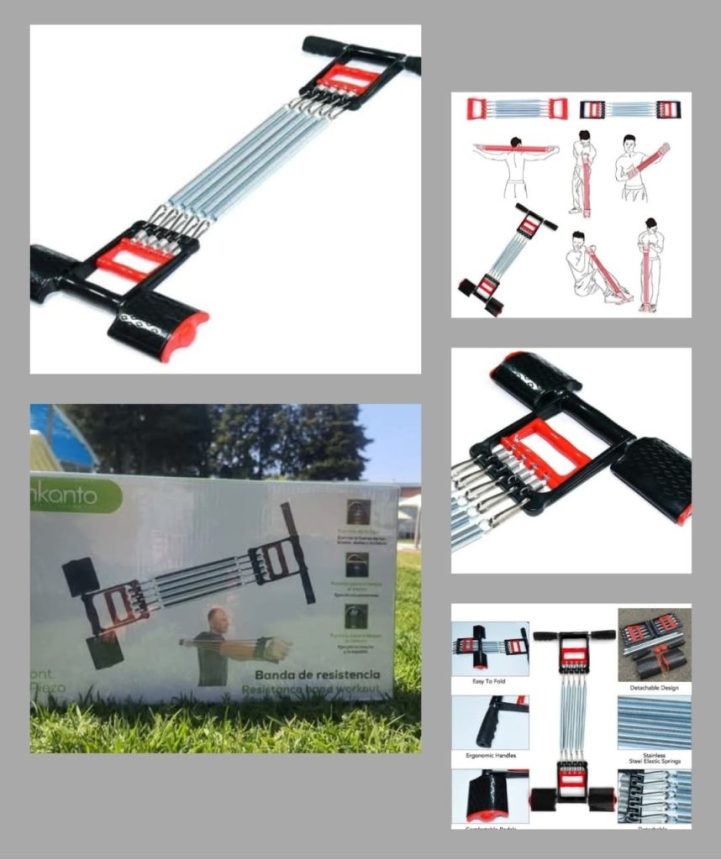 EXPANSOR METALICO DE RESISTENCIA PARA PECHO, BRAZOS Y PIERNAS