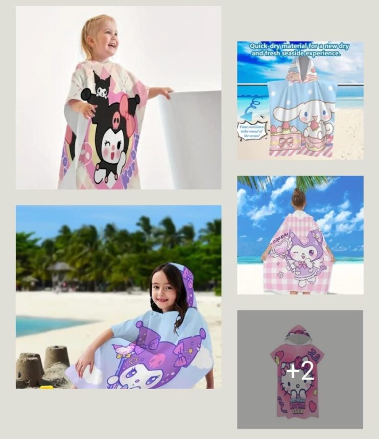 BATA DE MICROFIBRA CON CAPUCHA