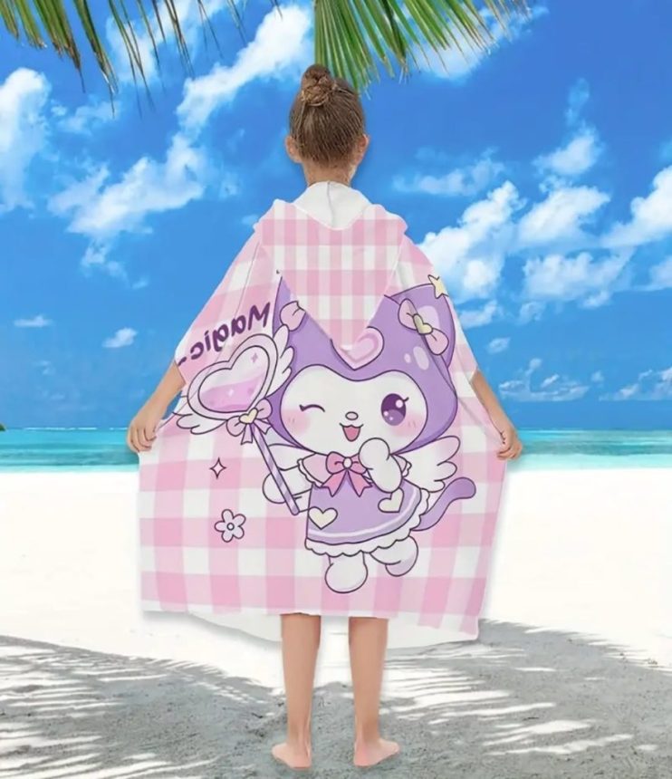 BATA DE MICROFIBRA CON CAPUCHA - Imagen 7